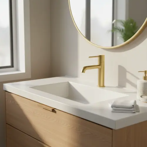 Giusta Ultima za lavabo M size gold Brushed 71101GB0