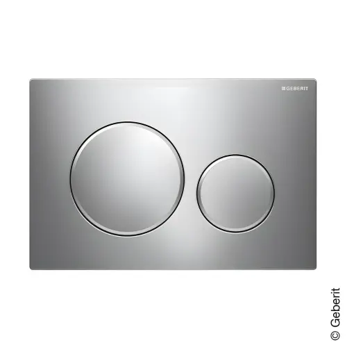 Geberit tipka Sigma 20 sjaj/mat/hrom sjaj 115.882.KH.1