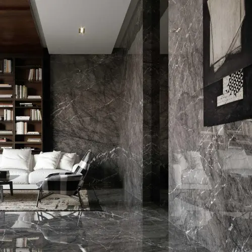 Marazzi Grand Marble look 1600x3200 Grigio CARNICO SATIN RETT M7G4