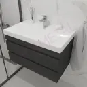 Kolpa ormarić sa umivaonikom Naomi OUN 80cm Dark concrete 546640