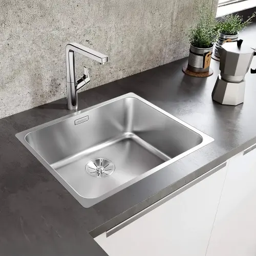 Blanco Solis 450-IF Inox (plemeniti čelik) dorada četkom 526121