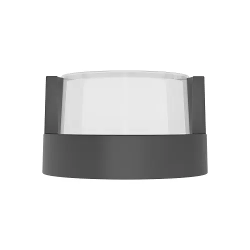 Braytron LED Zidna Svetiljka Okrugla 15W Sivi CCT IP65 BG38-01082