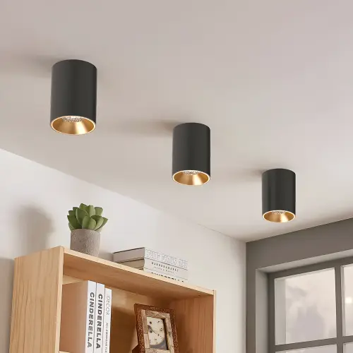 Braytron GU10 Nadgradni Spot Okrugli Crni BH04-00101