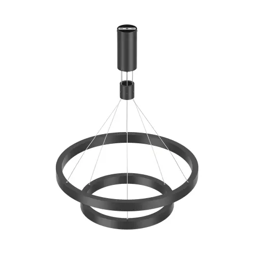 Braytron LED Visilica Okrugla 65W Crni CCT BH16-09681