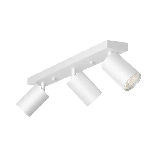 Braytron GU10 Nadgradni Spot Kvadratni Trostruki Beli BH04-00830