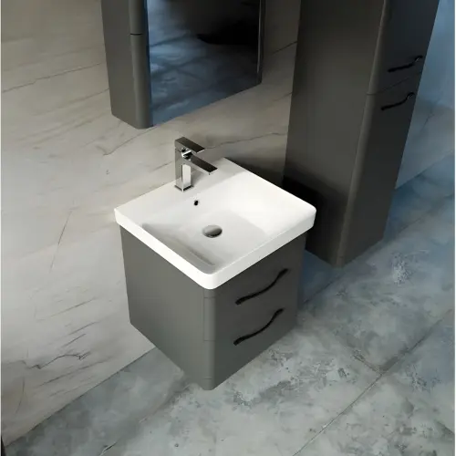 Pino Art ormarić sa umivaonikom Luxor 60F Antracit 1021