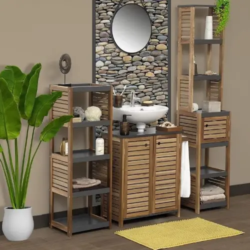 Tendance Acacia kupatilski ormarić sa 5 POLICA 37X30X109CM MDF