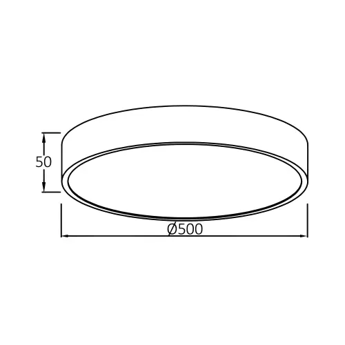 Braytron LED Plafonjera Okrugla 45W Crni CCT BH16-04281