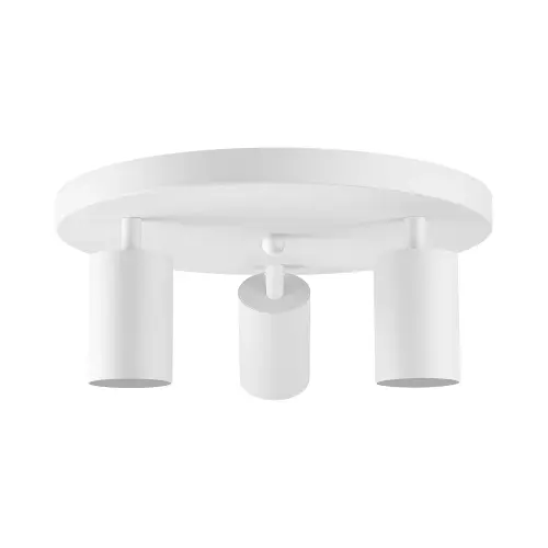 Braytron GU10 Nadgradni Spot Okrugli Trostruki Beli BH04-00880