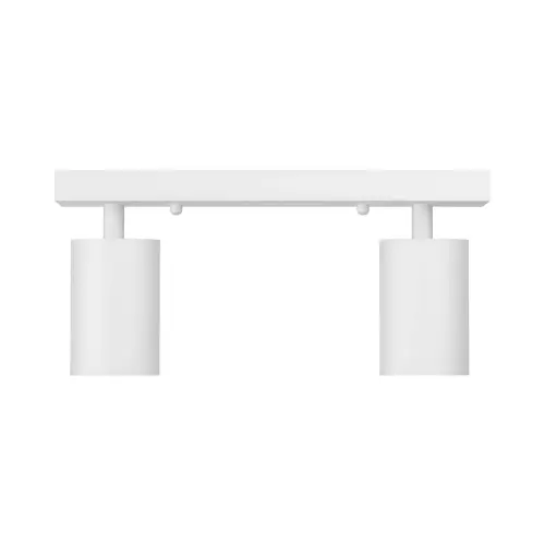 Braytron GU10 Nadgradni Spot Kvadratni Dvostruki Beli BH04-00820