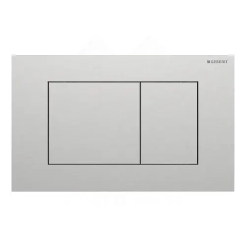 Geberit Sigma40 Square tipka za dvokoličinsku tehniku ispiranja brušeni inox easy-to-clean 115.629.FW.1