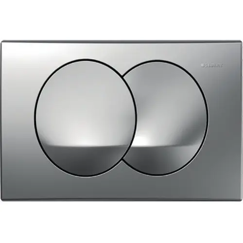 Geberit tipka 2/2 hrom Delta20