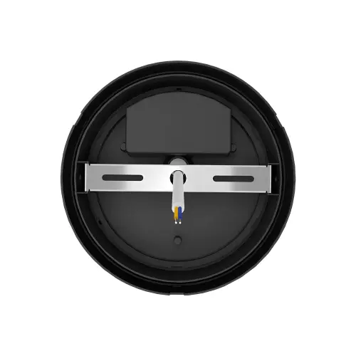 Braytron LED Zidna Svetiljka Okrugla 15W Crni 3000K IP65 BG38-01001