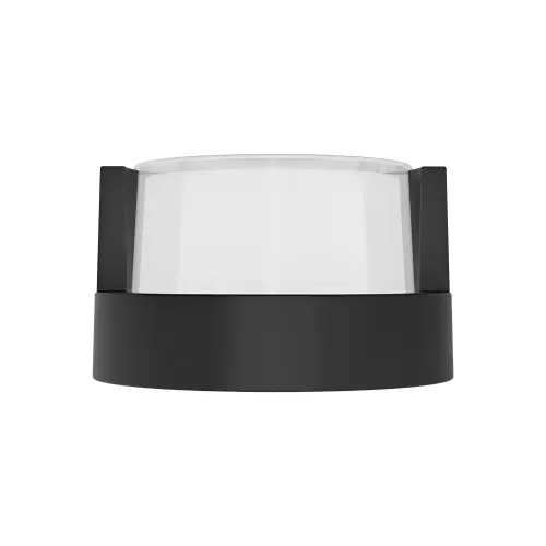 Braytron LED Zidna Svetiljka Okrugla 15W Crni 3000K IP65 BG38-01001