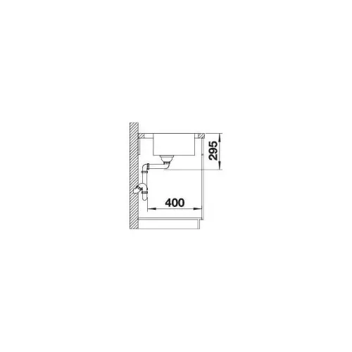 Blanco DIVON II 5S-IF sa p.č. 521660 - tehnički crtež