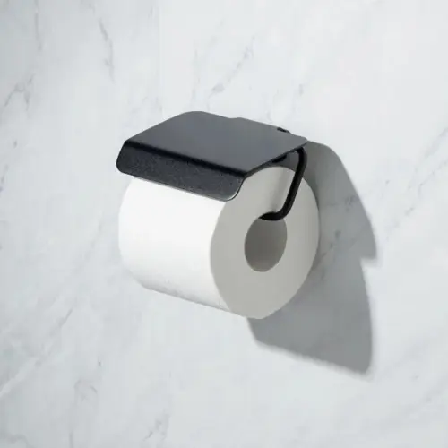 Tatay Držač toalet papira Zidni Onyx 12X5X10CM ALUMINIJUM Crna 