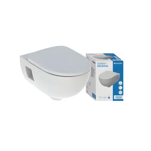 Geberit Selnova RIMFREE WC šolja konzolna sa Soft close daskom
