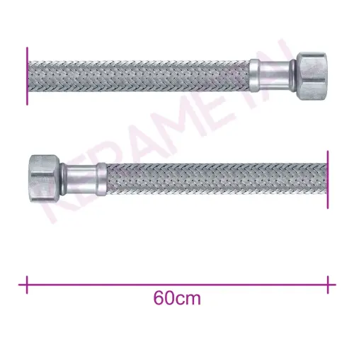 Remer Brinoks FX 3/8 3/8 FF x 60 inox