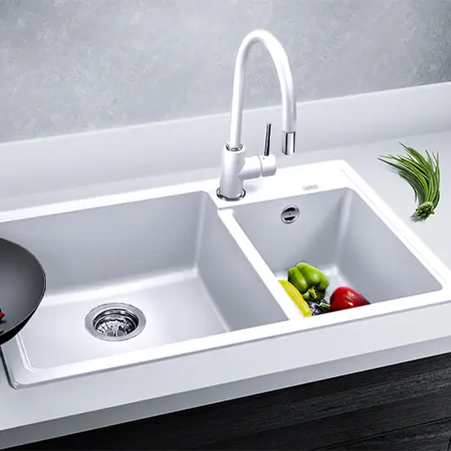 Blanco LEGRA 8 Bela silgranit 526226