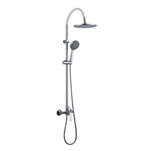 Inter Ceramic Usponski tuš 1f+ručica 3f+slavina alisado sedal silikonski držač bela m