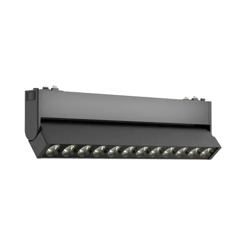 Braytron Magnetni Zidni Osvetljivač 12W Crni CCT 48VDC BD60-23281