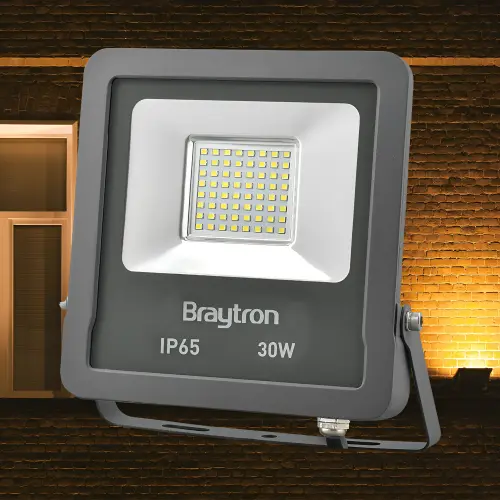Braytron LED Reflektor 30W Sivi 3000K IP65 BT61-03002