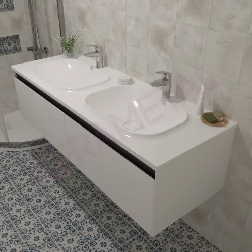 Kolpa ormarić sa umivaonikom Pandora OUP 150cm White 514170