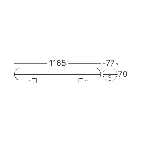 Braytron LED Vodootporna Svetiljka IP65 BT04-01230