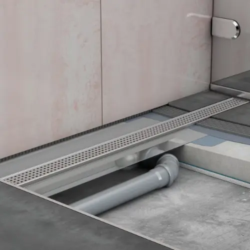Aco ShowerDrain E+ rešetka Quadrato + 585 mm 3019881