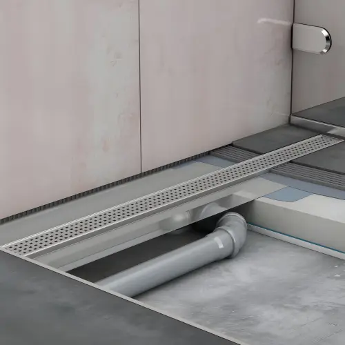 Aco ShowerDrain E+ rešetka Quadrato + 585 mm 3019881