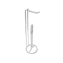 Tendance Držač toalet papira Samostojeći 15X15X54 CM METAL HROM