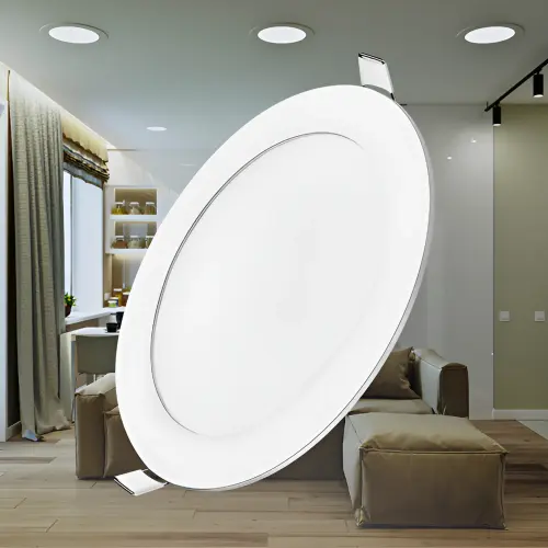 Braytron LED Panel Ugradni Okrugli 3" 3W Beli 3000K LP01-00300