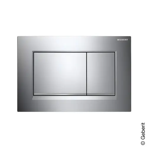 Geberit tipka Sigma 30 sjaj/mat hrom/sjaj hrom 115.883.KH.1